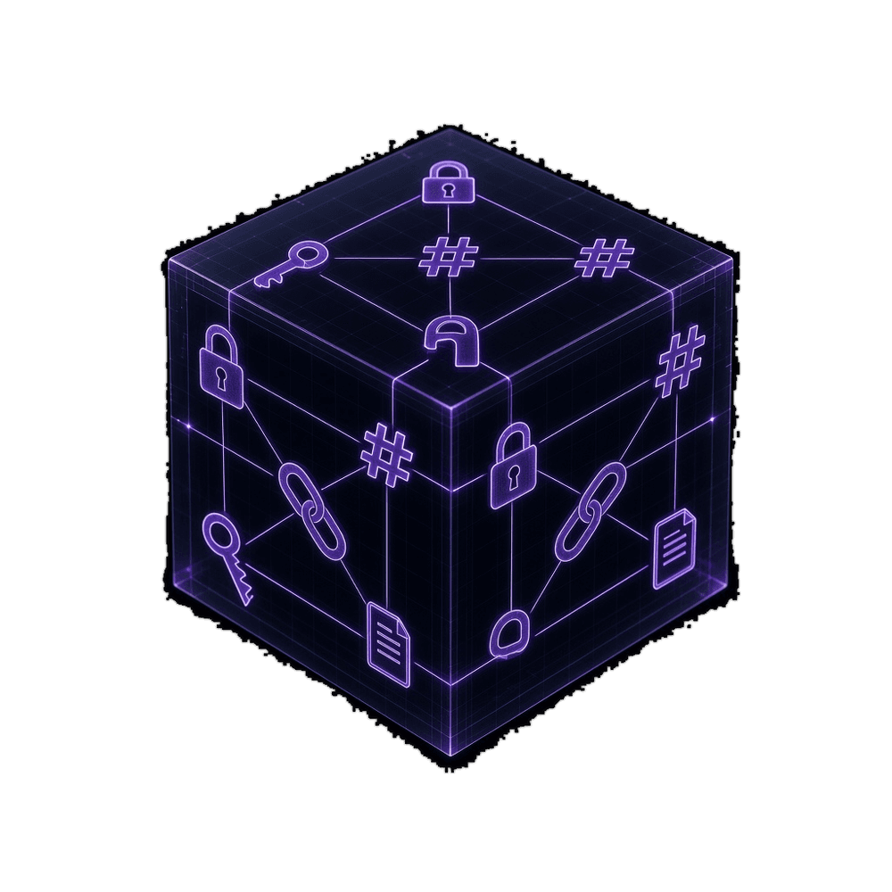 Append-Only Record cryptographic monolith